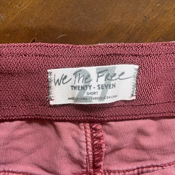 FREE PEOPLE Garnet Royale PULL ON Corduroy Flare Jean 27 Short - Picture 4 of 7